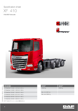 Bakwagen DAF XF 480 FAQ