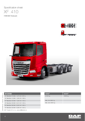 Bakwagen DAF XF 370 FAW