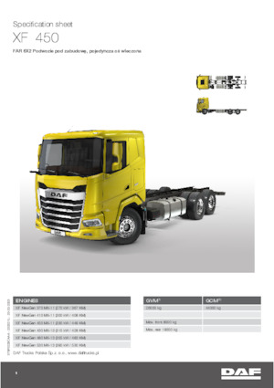 Bakwagen DAF XF 530 FAR