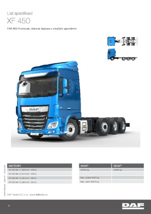 Bakwagen DAF XF 450 FAK
