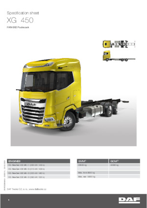 Bakwagen DAF XG 530 FAN