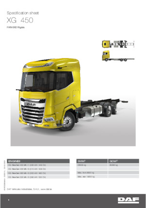 Bakwagen DAF XG 530 FAN