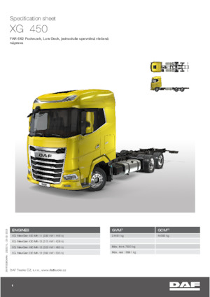 Bakwagen DAF XG 430 FAR Low Deck