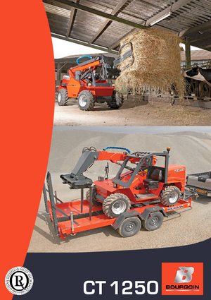Telescoopladers Manufarm CT 1250