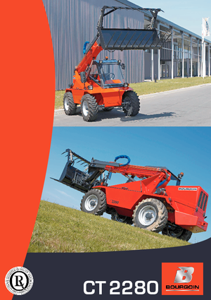 Telescoopladers Manufarm CT 2280
