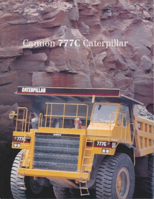 Stortwagen met achterwaartse kanteling Caterpillar 777 C