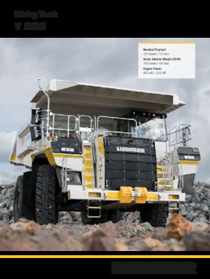 Stortwagen met achterwaartse kanteling Liebherr T 236