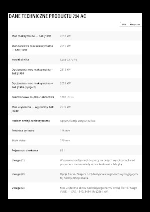 Stortwagen met achterwaartse kanteling Caterpillar 794 AC