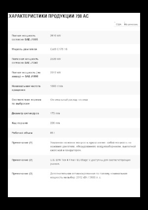 Stortwagen met achterwaartse kanteling Caterpillar 798 AC