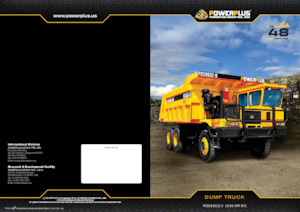 Stortwagen met achterwaartse kanteling PowerPlus PD3960Z-II