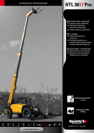 Telescoopladers Haulotte HTL3617