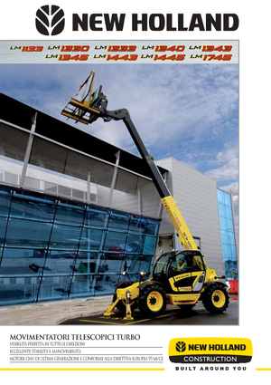 Telescoopladers New Holland LM 1333 turbo