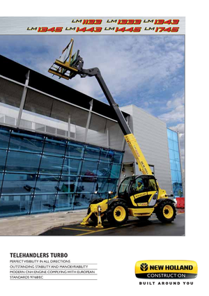 Telescoopladers New Holland LM 1333 turbo