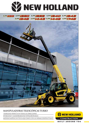 Telescoopladers New Holland LM 1333 turbo