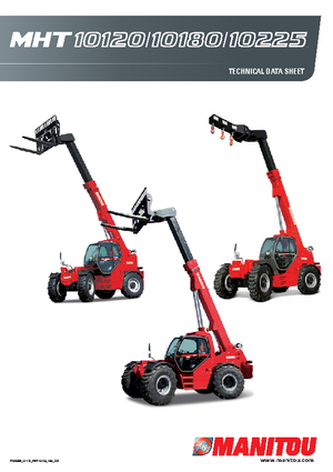 Telescoopladers Manitou MHT 10180