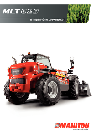 Telescoopladers Manitou MLT 629 24