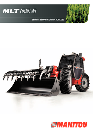 Telescoopladers Manitou MLT 634-120  LSU