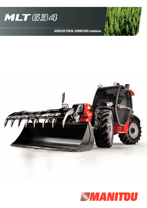 Telescoopladers Manitou MLT 634-120  LSU