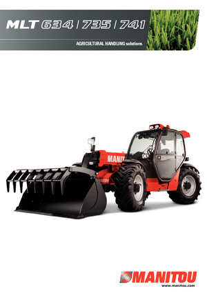 Telescoopladers Manitou MLT 634-120  LSU PS