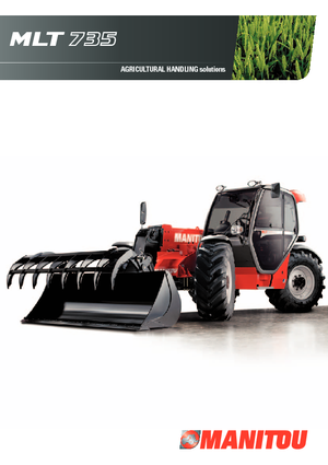 Telescoopladers Manitou MLT 735-120 LSU