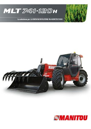 Telescoopladers Manitou MLT 741-120 H LSU
