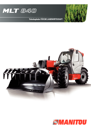 Telescoopladers Manitou MLT 840-137 PS
