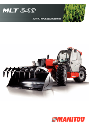Telescoopladers Manitou MLT 840-137 PS