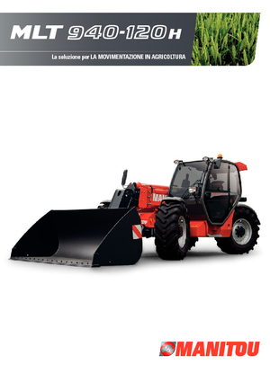 Telescoopladers Manitou MLT 940-120 H LSU