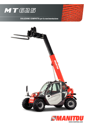 Telescoopladers Manitou MT 625 T