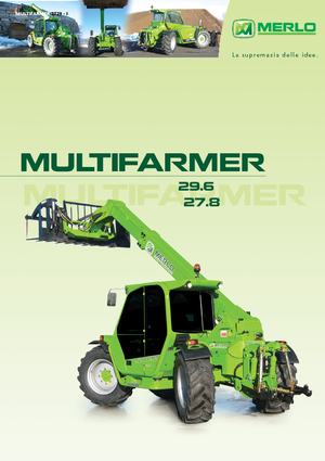 Telescoopladers Merlo Multifarmer 29.6