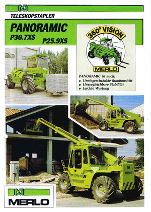 Telescoopladers Merlo P 30.7 XS