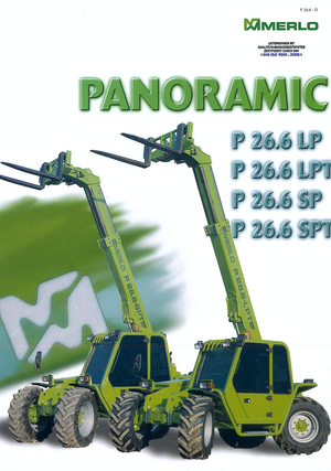 Telescoopladers Merlo P 26.6 LPT/SPT