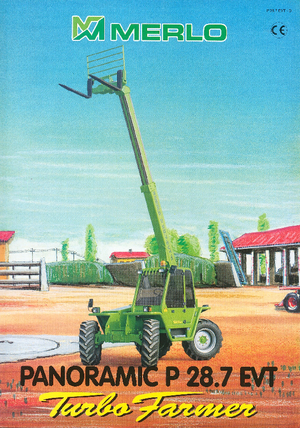 Telescoopladers Merlo P 28.7 EVT