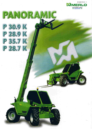 Telescoopladers Merlo P 35.7 K