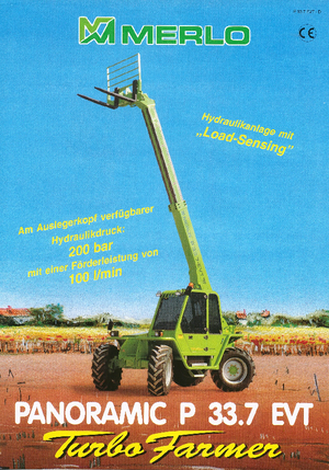 Telescoopladers Merlo P 33.7 EVT