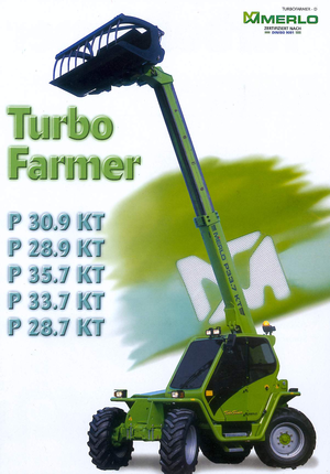 Telescoopladers Merlo P 33.7 KT