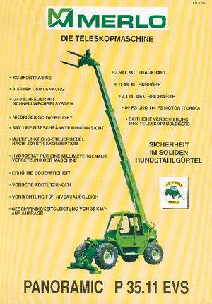 Telescoopladers Merlo P 35.11 EVS