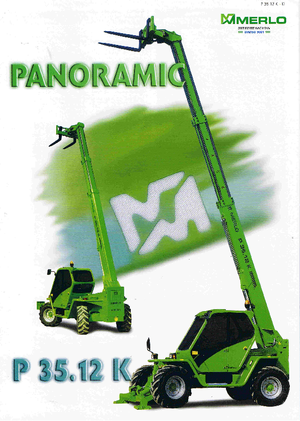 Telescoopladers Merlo P 35.12 K