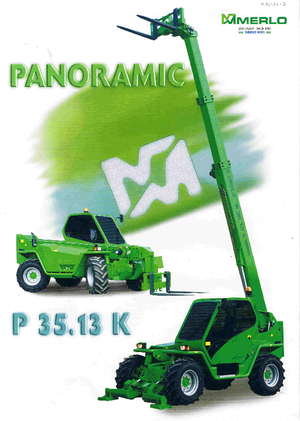 Telescoopladers Merlo P 35.13 K