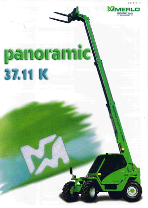 Telescoopladers Merlo P 37.11 K