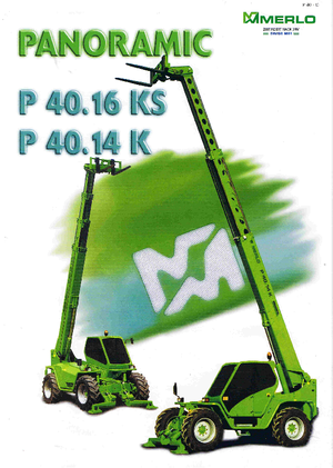 Telescoopladers Merlo P 40.14 K