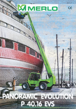 Telescoopladers Merlo P 40.16 EVS