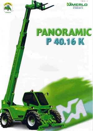 Telescoopladers Merlo P 40.16 K