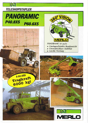 Telescoopladers Merlo P 60.6 XS