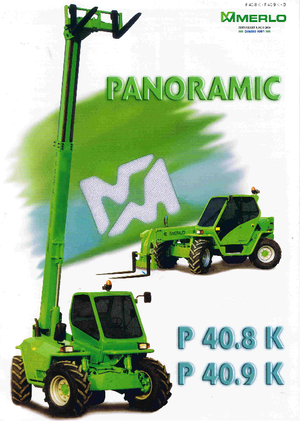Telescoopladers Merlo P 40.8 K