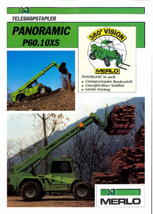 Telescoopladers Merlo P 60.10 XS