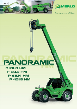 Telescoopladers Merlo Panoramic P 65.14 HM