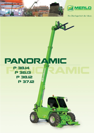 Telescoopladers Merlo Panoramic P 38.13