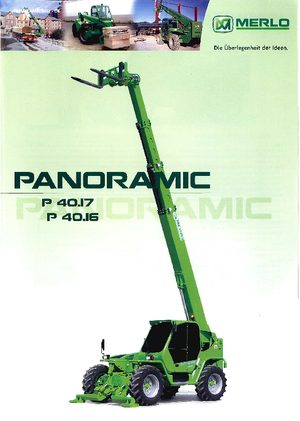 Telescoopladers Merlo Panoramic P 40.17 Plus