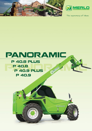 Telescoopladers Merlo Panoramic P 40.9 Plus